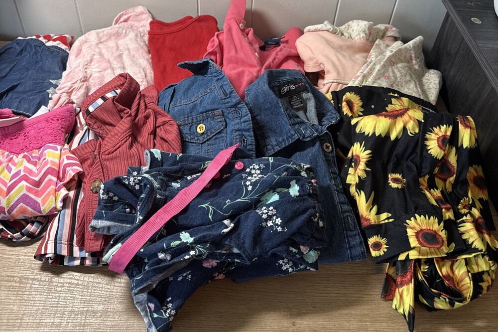 Toddler Girls 2T Dress Lot And Romper Mickey, Sunflowers And Many More G4
